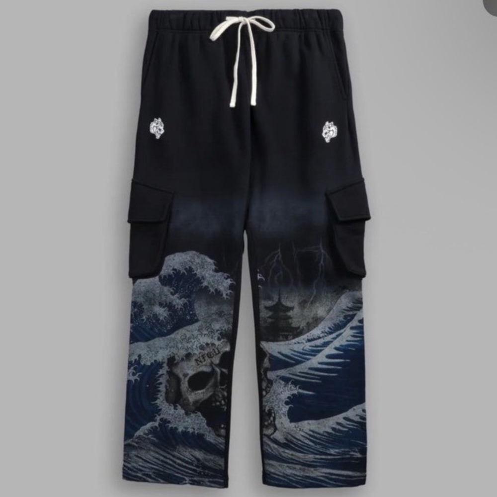 Darc Sport Virtues Bigelow Cargo Sweats Grey Wash Sold Out Size  XL New